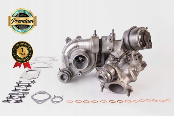 Turbosprężarka BITURBO MAZDA 2.2 150 175 188 KM 810356 810357