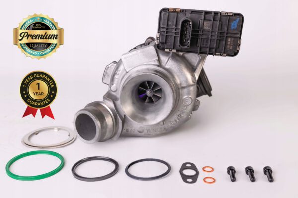 Turbosprężarka BMW 518 520 X3 X4 2.0 D 150 190 8570082 911445 842093 819976